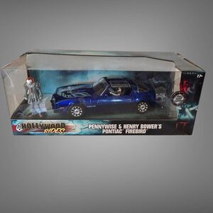 Jada IT Pennywise & Henry Bower's Pontiac Firebird 1:24 Scale Diecast Car